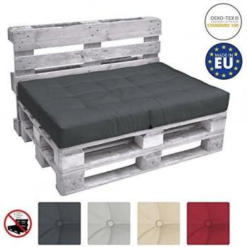 Beautissu Palettenkissen ECO Elements, Sitzkissen 120x80x15 cm