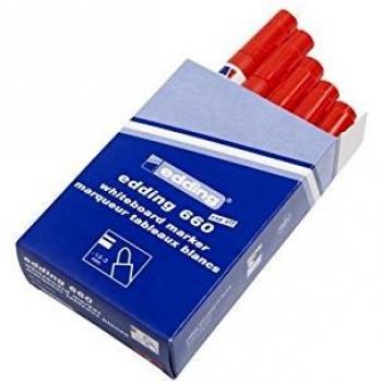 Edding Marker 661 Rot für Whiteboard 10 Stück