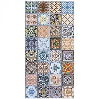 Tapis Nijar en vinyle 140x200 cm multicolore