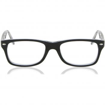 Gafas Montura Rectángulo en Plástico Negro, Lentes Recetadas y Protección Contra Luz Azul – Kids