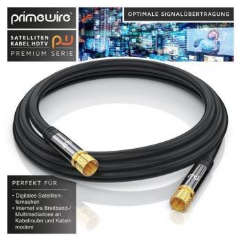 Koaxialkabel für DVB-S2 und DVB-C