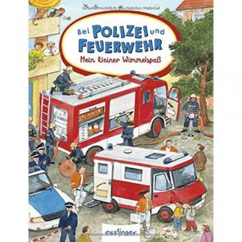 Mein kleiner Wimmelspaß: Bei Polizei und Feuerwehr