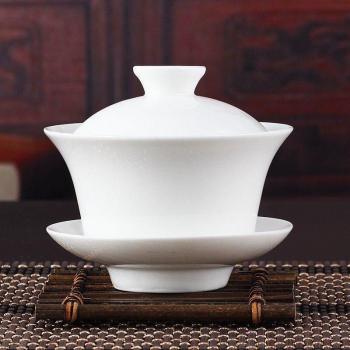 Tazón de té Kung Fu de cerámica pintado a mano