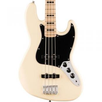 Basse électrique Squier Affinity Active Jazz 4 cordes Blanc Olympique