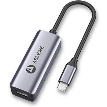 ABLEWE USB C to Ethernet 1000Mbps Adapter