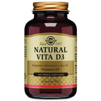 Solgar Natural Vita D3 100 perle