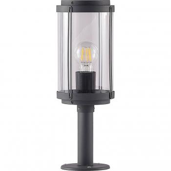 Lindby Aluminium Ojali Pillar Light