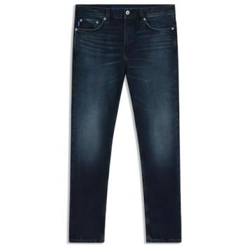 HUGO Ash Jeans Dunkelblau mit Slim Fit
