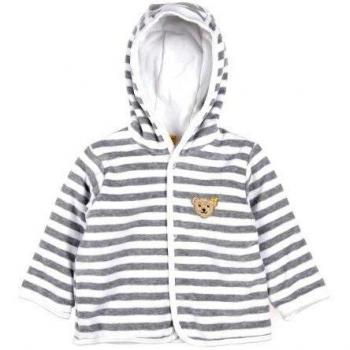 Steiff 0002857 Abrigo para Niños 1/1 Arm, Gris 8200 12 Meses