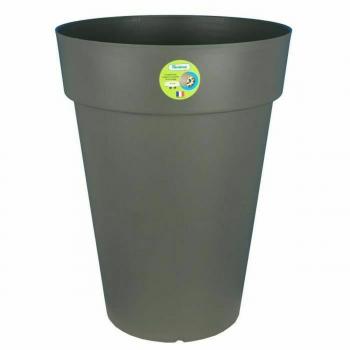 Maceta redonda gris Riviera Soleilla de 50 x 66 cm