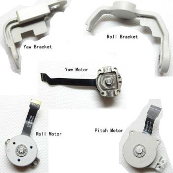 DJI Phantom 4 Pro Yaw Roll Bracket and Pitch Roll Motor Replacement