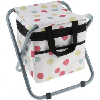 Banc Pliable de Pêche avec Sac à Dos et Refroidisseur