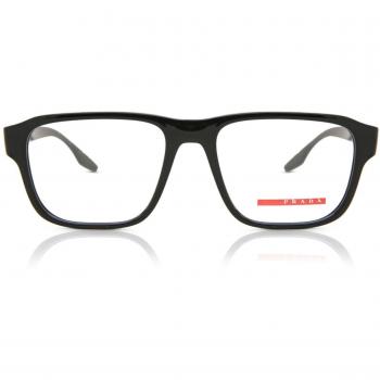 Lunettes Prada modèle Linea Rossa PS04NV 1AB1O1 52 Noires Homme