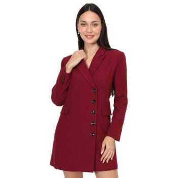 Robe blazer sophistiquée à boutons