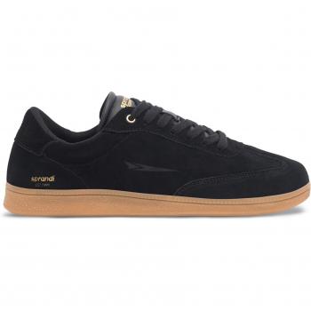 Nero RetroStemp Sneakers MPRS‑22M12313 Sprandi
