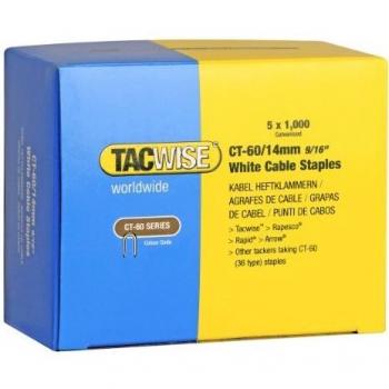 Tacwise 5000 agrafes pour câbles CT60