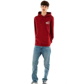 Sudadera Con Capucha Roja Tommy Jeans DM0DM19229