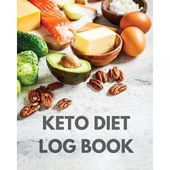 Keto Diet Log Book: Ketogenic Diet Planner, Weight Loss Food Tracker Notebook, 90 Day Macros Counter, Low Carb, Keto Journal