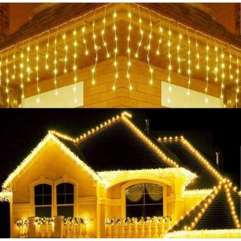 5M LED Eiszapfenlichter für den Außenbereich, wasserdicht, 0,4-0,6 m