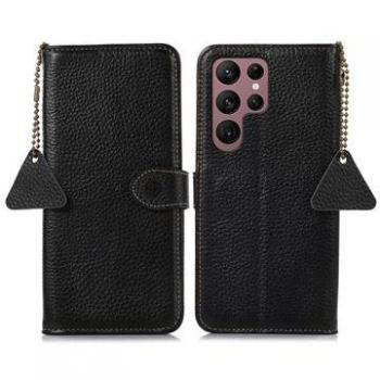 Samsung Galaxy S24 Ultra Premium Leather Wallet Case with RFID
