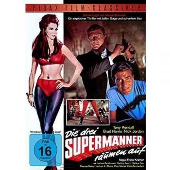 Die drei Supermänner räumen auf / Kultfilm mit den Kommissar X-Stars Brad Harris und Tony Kendall (Pidax Film-Klassiker)