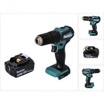 Trapano Avvitatore a Batteria Makita DHP 483 T1 18V 40Nm + 1 Batteria 5,0Ah