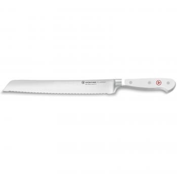 Wusthof Classic 9” Bread Knife, Double Serrated, Hollow Ground
