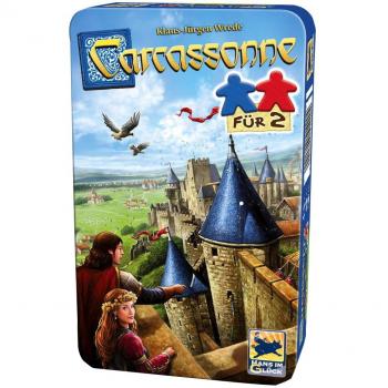 Carcassonne – Für 2 Personen (blau), Hans im Glück 51420 M‑BMM
