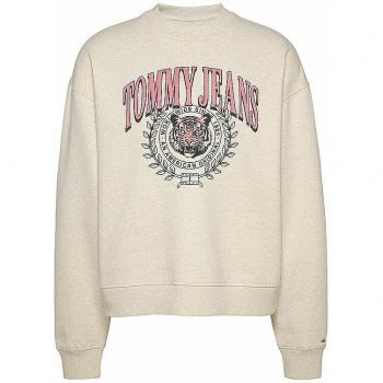 Sweat Tom Jeans Femme Carré Logo Varié