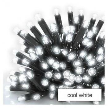 Profi LED Light Chain, Black, 10m, Outdoor and Indoor, Cool White