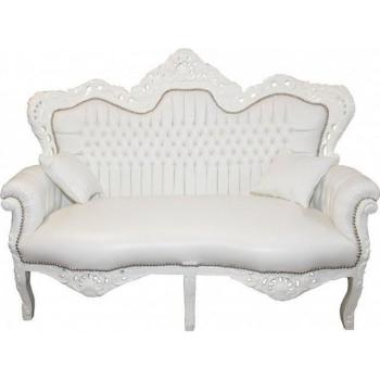 Casa Padrino Barock Couch für Wohnzimmer