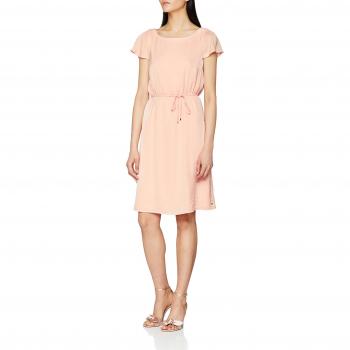 TOM TAILOR Denim Damen Kleid lace Mix Dress, Rot