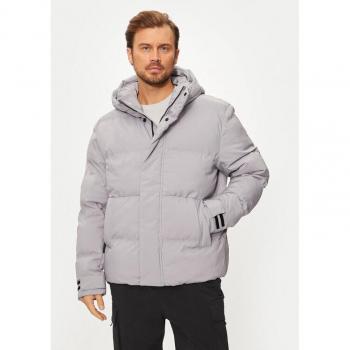 4F Graue Steppjacke