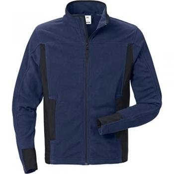 Fristads Fleecejacke Marine/Schwarz 2XL