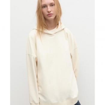 Sudadera Casual Ecoalf Puglia (Blanco XL) – Algodón Reciclado