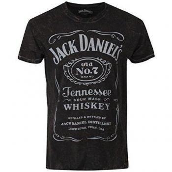 Camiseta Acid Jack Daniel (X-Pequeño, color negro)