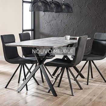 Table Moderne Effet Béton Nine 2