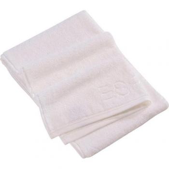 ESPRIT Handtücher „Modern Solid“ – 2‑er Set, weiß, 85 % Baumwolle, 15 % Lyocell, vegan