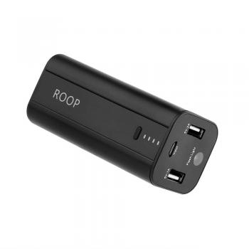 Chargeur Portable roop 12000 mAh Batterie Externe avec Technologie de Charge Rapide