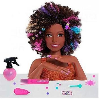 Barbie Capelli Afro Modellabile E Accessoriati