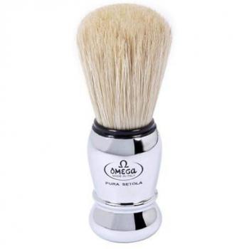 Pennello da Barba Omega 10029 in Pura Setola