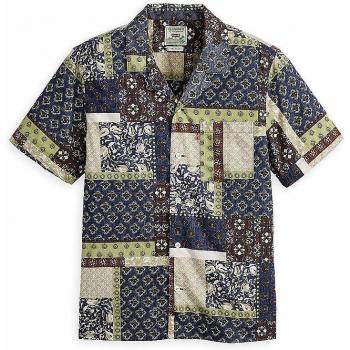 CAMISA LEVI’S MANGA CORTA AZUL Y NEGRA