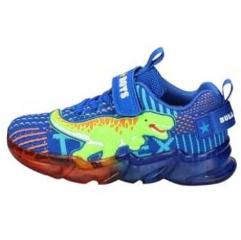 Sneaker für Jungen T-Rex blau 32
