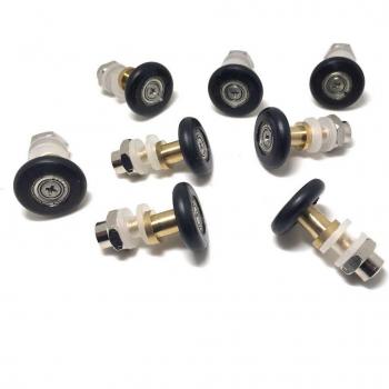 8pcs Eccentric Shower Door Rollers 23mm/25mm Diameter
