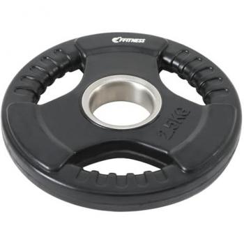 Plate di Peso 2,5 Kg – Olografico, foro 50 mm, ghisa gommata