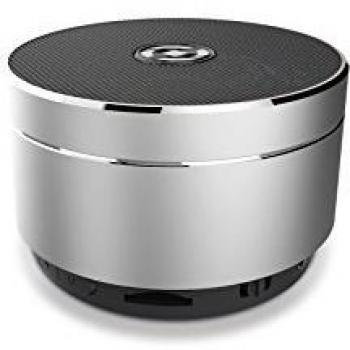 Celly SPEAKERALUSV Estéreo 3W Cilindro Plata altavoz portátil