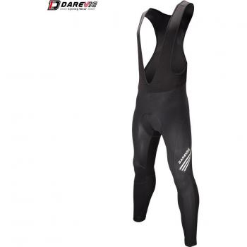 Pantalon bavoir isolant pour cyclisme en hiver