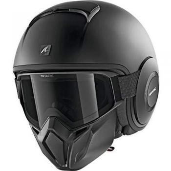 SHARK NC Street DRAK Helm in Schwarz – M
