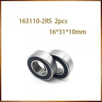 2pcs 6002 2RS Ball Bearing 16x31x10mm