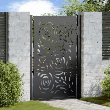 Puerta de Jardín Llama Negra 105x155